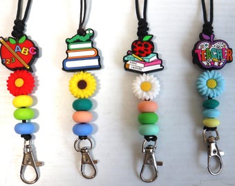 Name Holder Lanyard, breakaway, Teacher ID, Badge Holder