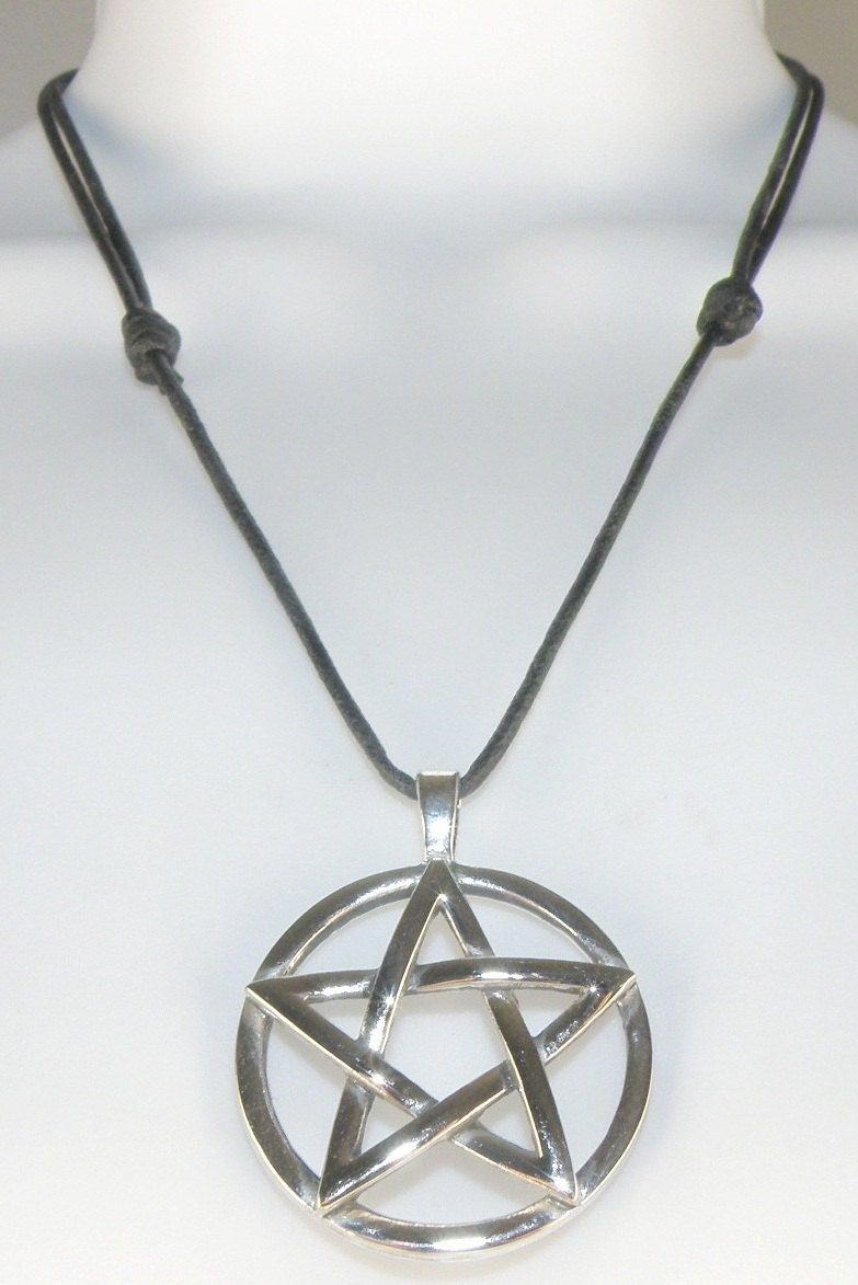 Pentagram / Pentacle / Five-pointed Star / 5-pointed Star Pendant on a ...