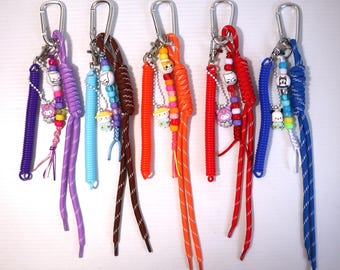 Keychains, Charms, bag charm, dangling, handmade