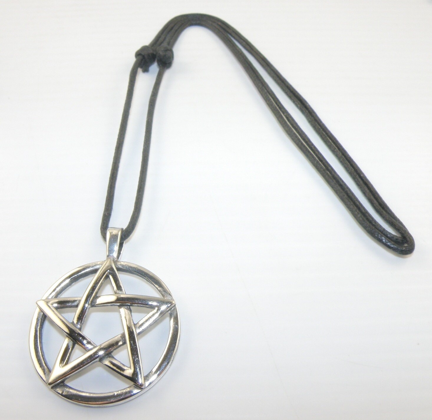 Pentagram / Pentacle / Five-pointed Star / 5-pointed Star Pendant on a ...