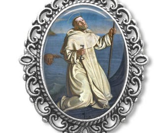 Saint Raymond of Penyafort Medal, Catholic Gift, Catholic Medal,