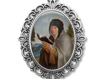 Saint Colette of Corbie Medal, Catholic Religious Gifts,