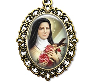 St Therese Medal | Etsy