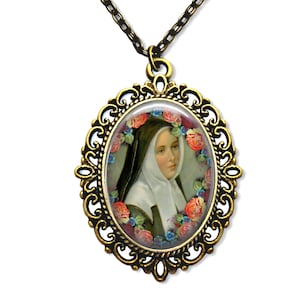 Santa Bernadette, Santa Bernadette, Lourdes, Medaglia religiosa, Cattolico, Gioielli religiosi, Medaglia cattolica, Regali cattolici, Medaglia,
