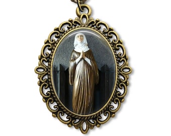 Saint Alice, Religious Medal, Catholic Medal, Religious Gift, Religious Jewelry, Christian Medal, Christian gift, Confirmation Gift