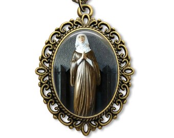 Saint Alice, Religious Medal, Catholic Medal, Religious Gift, Religious Jewelry, Christian Medal, Christian gift, Confirmation Gift