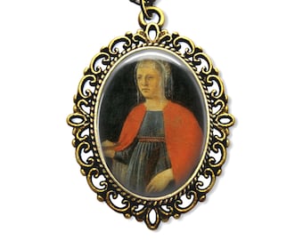 Saint Agatha, Religious Medal, Catholic Gift, Christian Gift, Christian Medal, Saint Medal, Catholic Jewelry, Religious Jewelry, St,