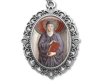 Saint Monica, Religious Medal, Patron saint, Catholic Medal, Catholic Gifts, Catholic Jewelry, Religious Gifts, Religious Jewelry
