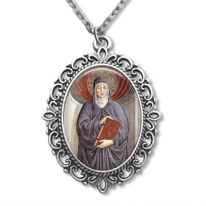 Saint Monica, Religious Medal, Patron saint, Catholic Medal, Catholic Gifts, Catholic Jewelry, Religious Gifts, Religious Jewelry