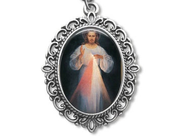 Divine Mercy, Catholic Medal, Catholic Gift, Religious Gift, Religious Medal, Divine Mercy Medal,Divine Mercy Image,