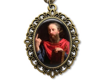 St Paul, Religious Medal, Paul the Apostle, Saint Paul, Catholic Gift,