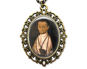 Saint Martin, Religious Medal, Martin de Porres, Catholic Medal, Religious Gifts, Catholic Gift, Catholic Jewelry, Religious Jewelry, Saint,