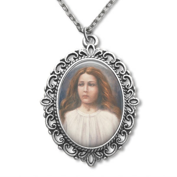 Maria Goretti, Saint Maria, Religious Medal, Religious Gifts, Catholic Medal, Catholic Gifts, Catholic Jewelry, Religious Jewelry,