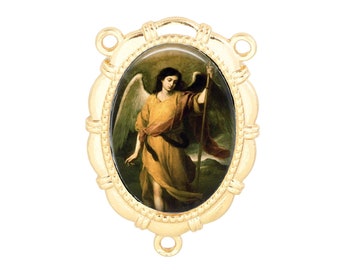 Centro del Rosario, acabado en oro o plata de San Rafael