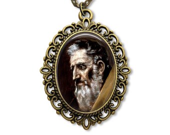 St Andrew, Religious Medal, Andrew the Apostle, Saint Andrew, Catholic Gift,