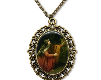 Mary Magdalene, Religious Medal, Mary Magdalene Medal, St Mary Magdalene, Catholic Saint, Catholic Gift, Catholic Medal, Religious Gift,