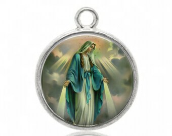 Miraculous Medal, Our Lady, Religious Medal,  Catholic Medal, Catholic Gift, Religious Gift, Religious Pendant,First Communion Gift,
