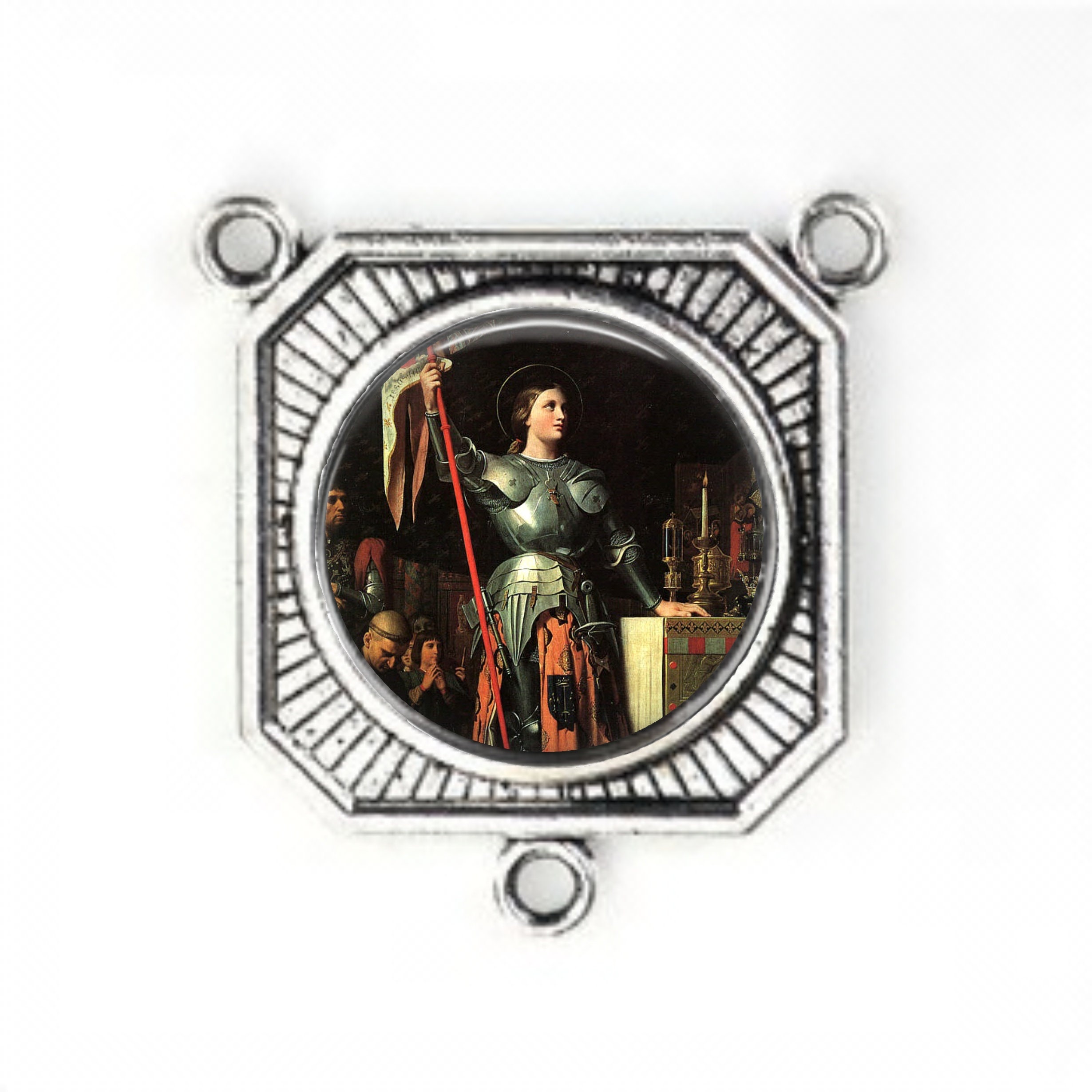 Rosaire Center, St Joan Of Arc, Grand Rosaire Centre, Silver Finish, Parts,