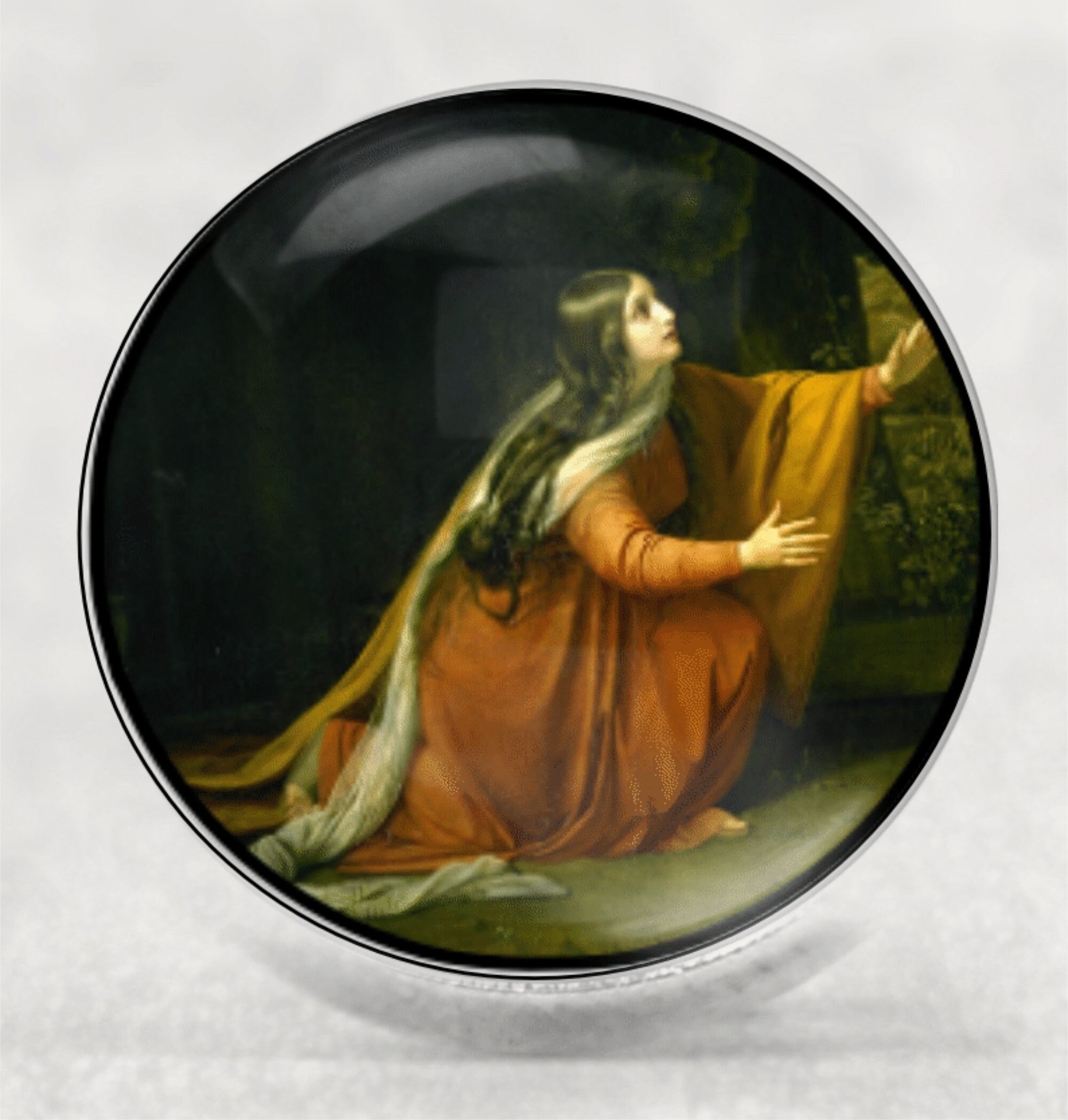 Mary Magdeline Fridge Magnet, Religious Magnet, Catholic Gifts, Religious Art, Photo Magnet,