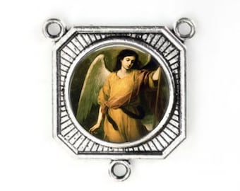 St Raphael, Saint Raphael, Rosary Center, Large, Rosary Parts,