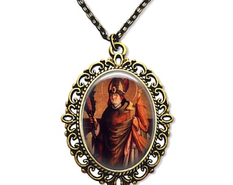 Saint Elmo, Religious Medal, Catholic medal, St Elmo, Religious Jewelry, Christian Gifts, Medal, Rosary Medal, Elmo, Amulet,