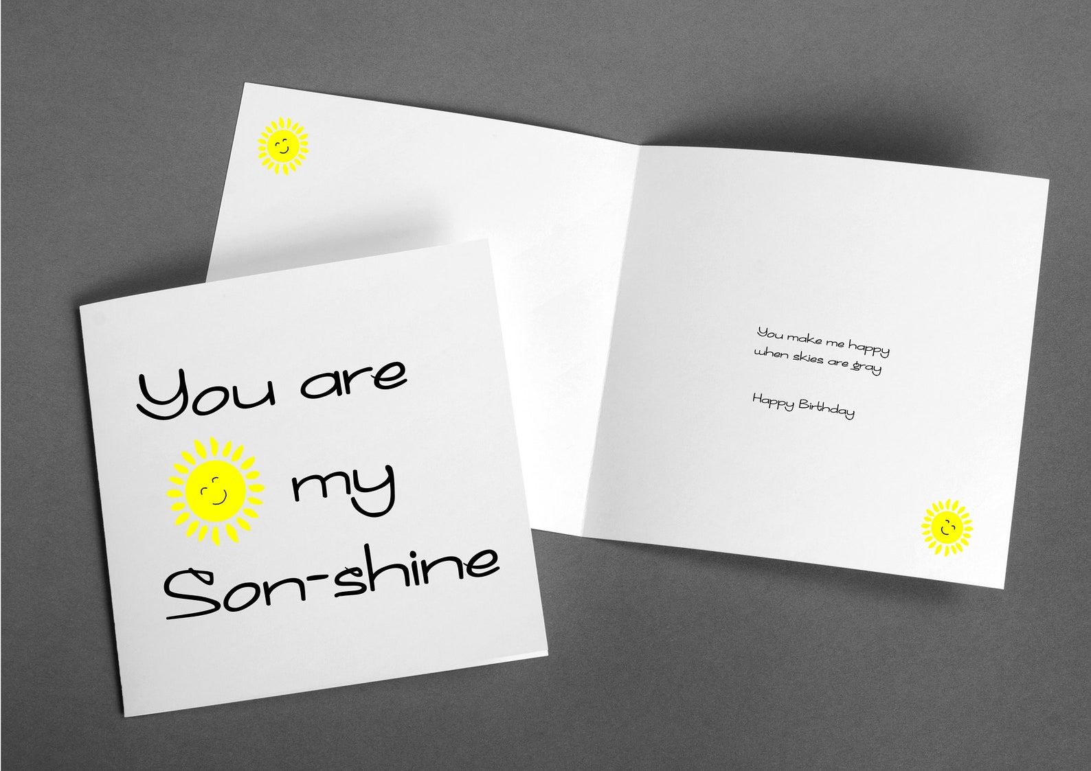 Son Birthday Son Card Printable Card Edit Yourself Instant - Etsy