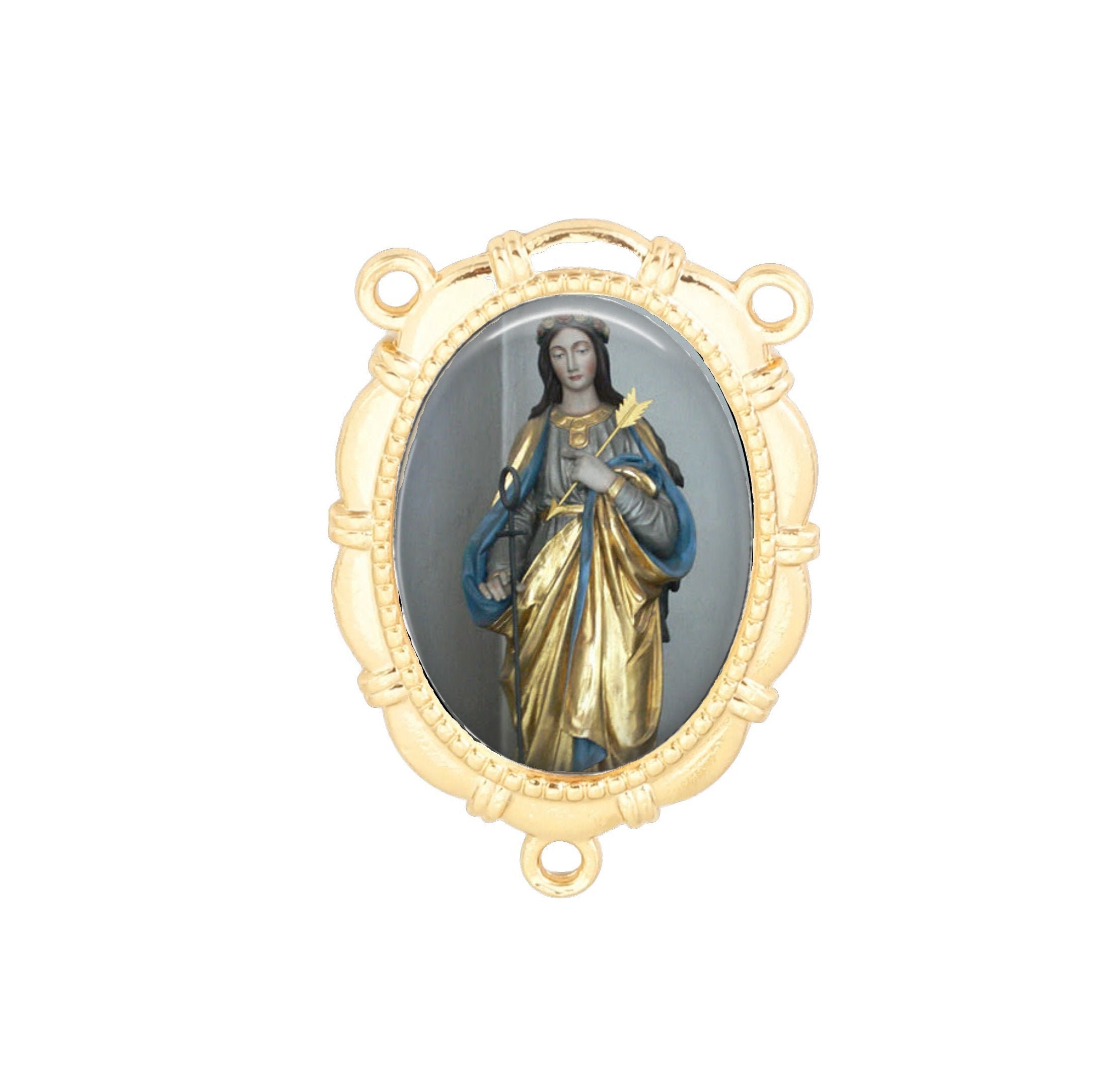 Centre Du Rosaire, St Philomène, Finition Or ou Argent