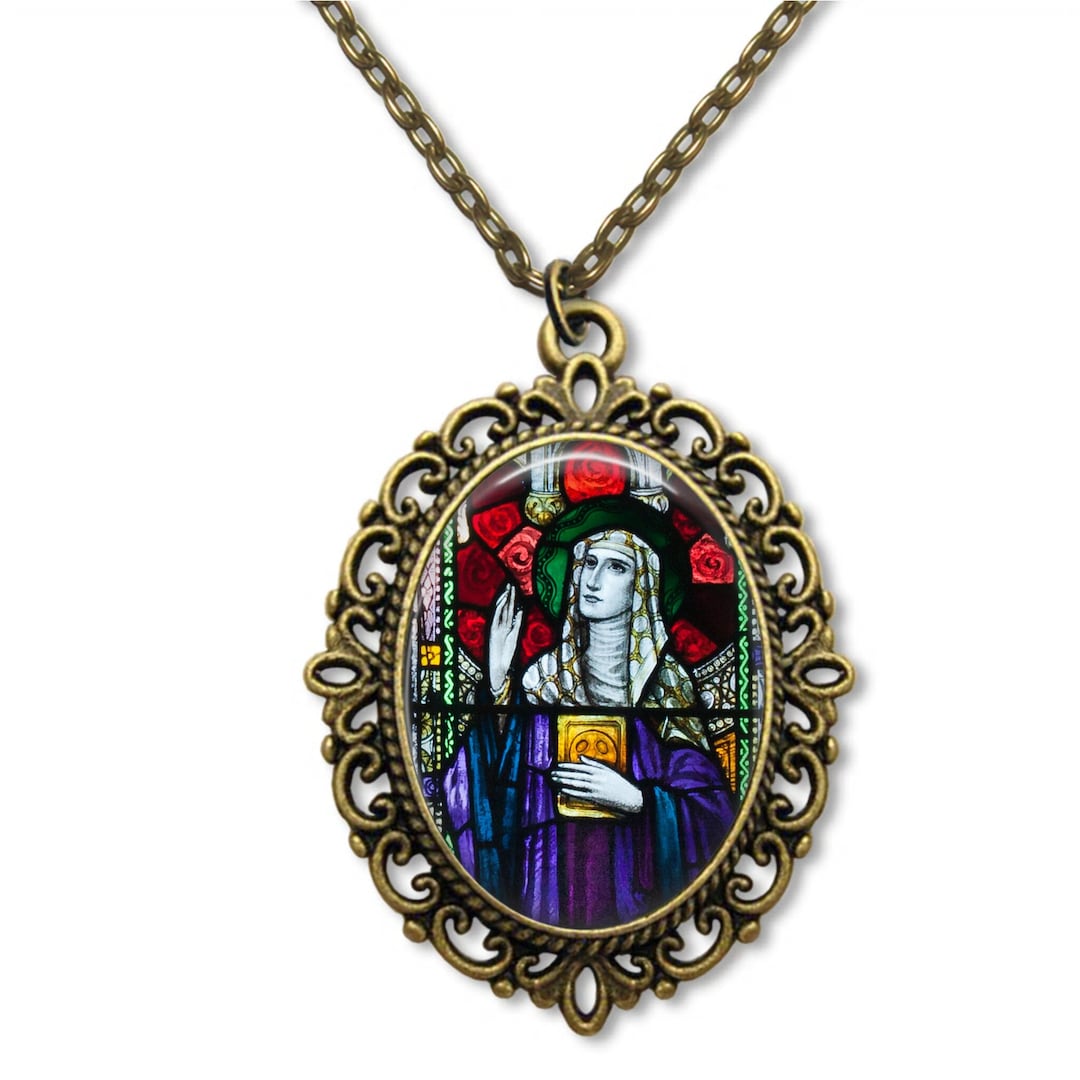 Saint Ita, Religious Medal, Catholic Gifts, Religious Gift, Catholic