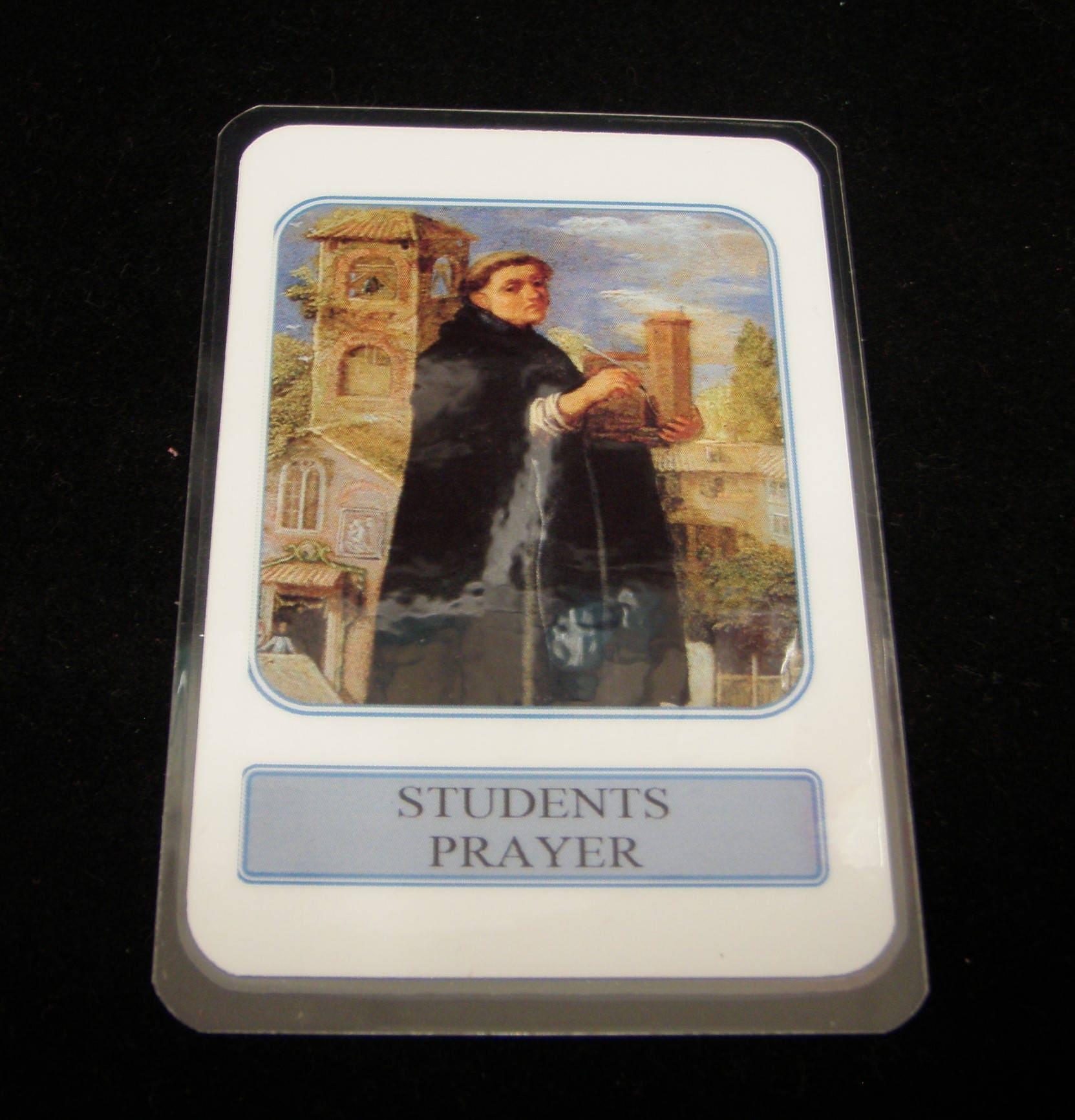 Prière d'examen, Thomas d'aquin, Carte de Prière, Étudiant, Cadeau Étudiant, Religieuse, Prière Reli