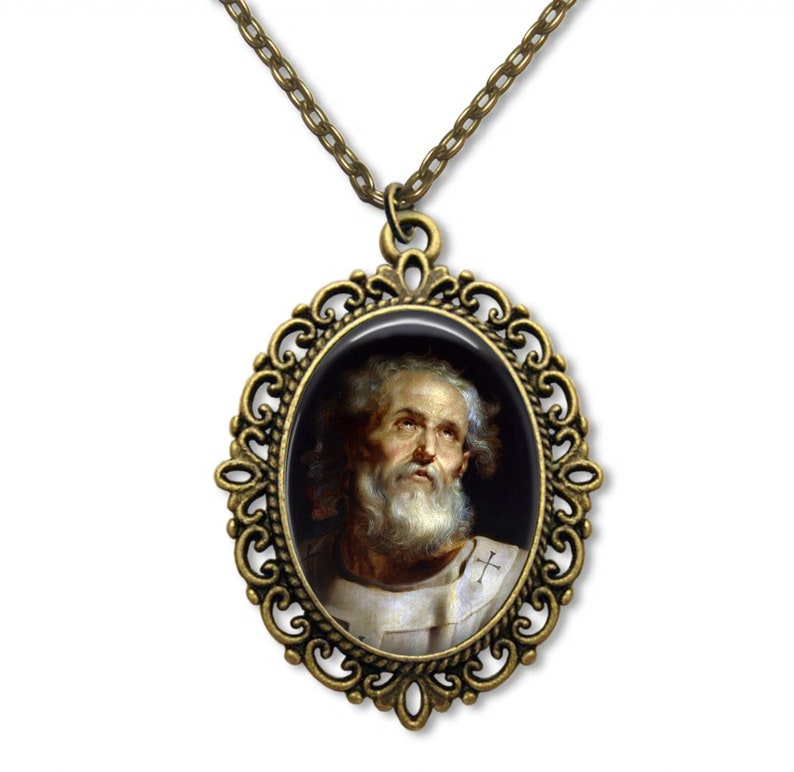 St Peter Religious Medal Peter the Apostle Saint Peter | Etsy