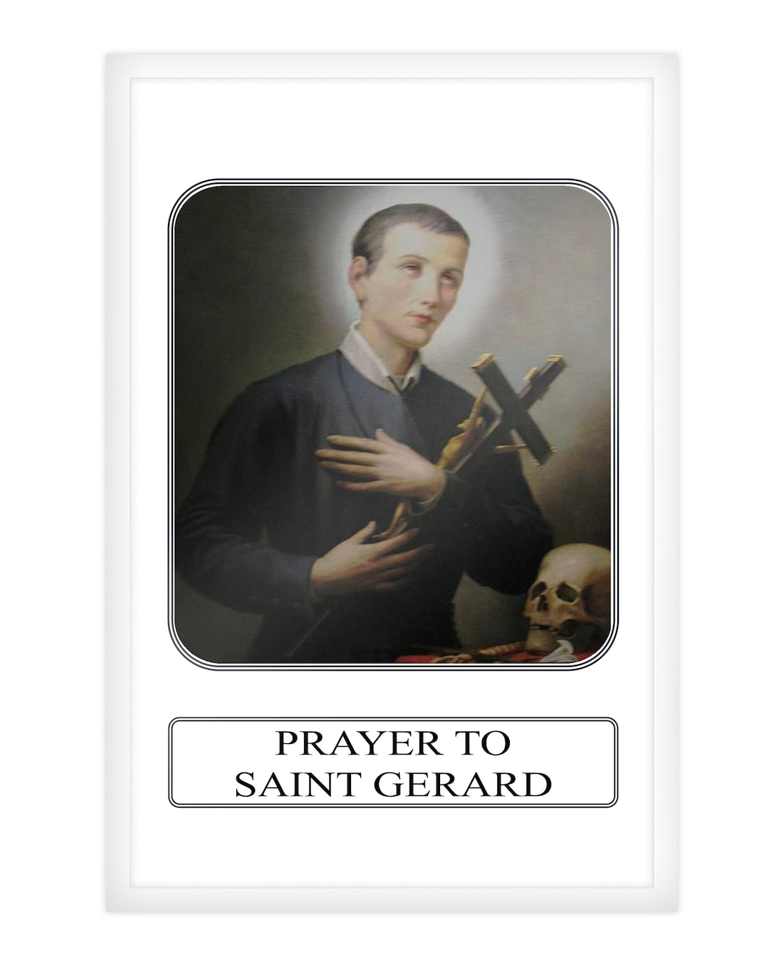 Saint Gerard, Prayer Card, Motherhood, Expectant Mothers, Pregnancy