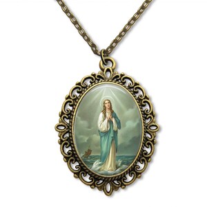 Our Lady, Star of the Sea, Religious Medal, Catholic Gift, Mary ...