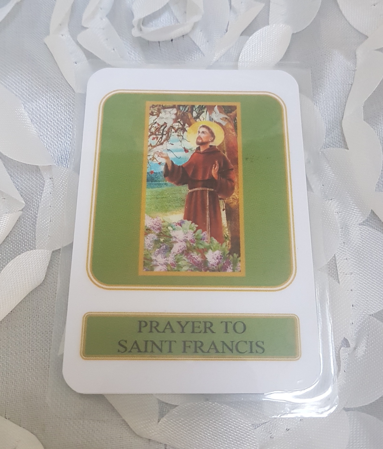 Saint Francis, Prayer Card, St Francis, Prayer Cards, Religious Gift ...