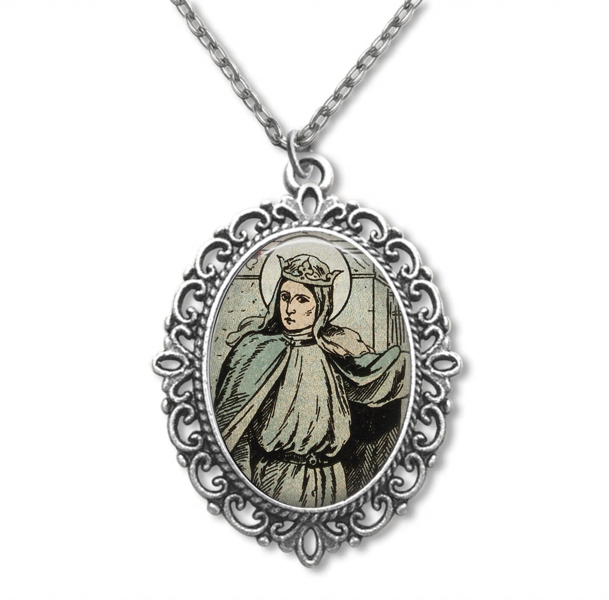 Sainte Adélaïde, Médaille Religieuse, Adélaïde d'italie, Don Religieux, Saint Catholique, Catholique
