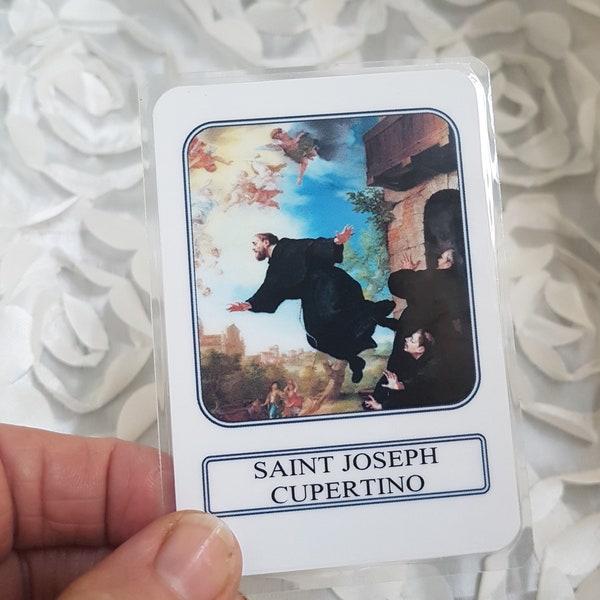 Prayer Card, Exams Prayer, Joseph Cupertino, Inspirational, Saint Prayer, Christian, Catholic, Christian Gift, Catholic Gift,