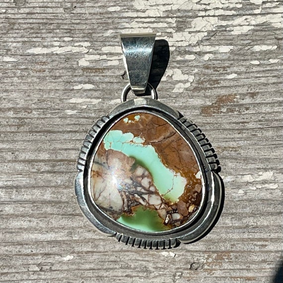 Incredible Vintage Native American Navajo Julie Etsitty Turquoise Sterling Silver Necklace Set Incredible Vintage Native American Navajo Julie Etsitty Turquoise Sterling Silver Necklace Set