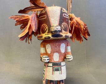 Manford Susunkewa, Hopi Revivalist style Badger (Honan) Kachina (5/1)