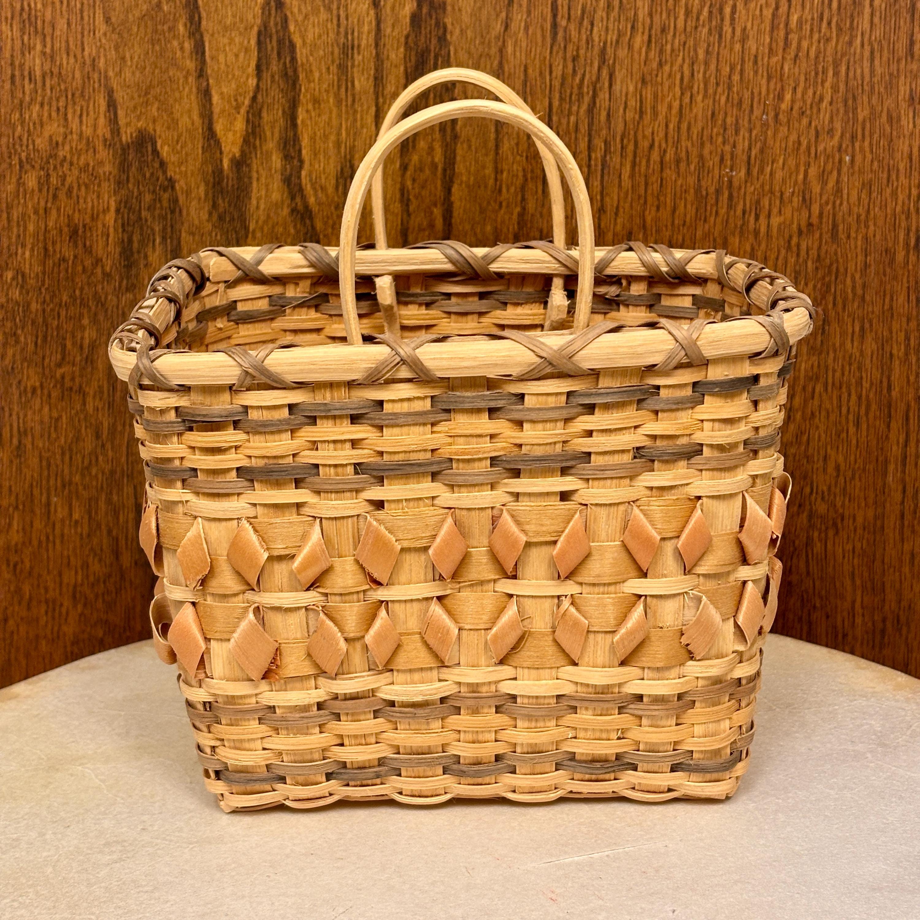 Vintage Choctaw Indian Basket - Etsy