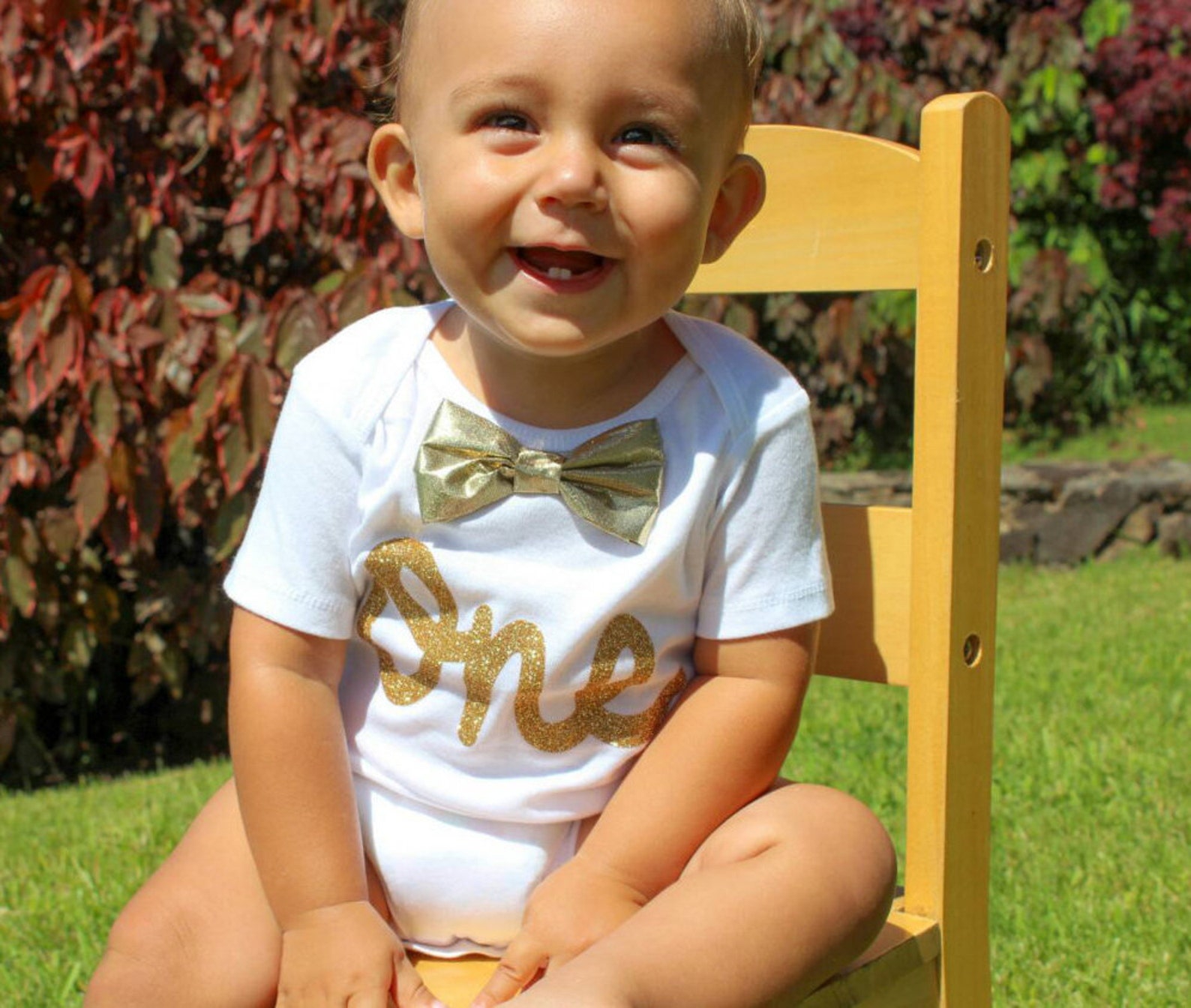 First Birthday Onesie® Glitter Bodysuit for Boys First Etsy Canada
