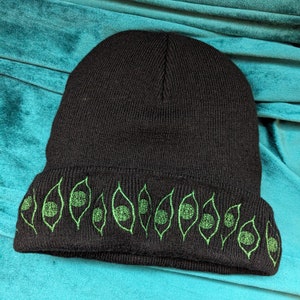 Green with Envy All-around green eye embroidery