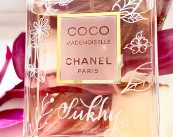 Frasco de perfume grabado a mano: Regalos escritos a mano