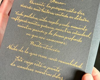 Luxe zwarte A5-notitiekaart en envelop, gitzwarte brief voor speciale gelegenheden
