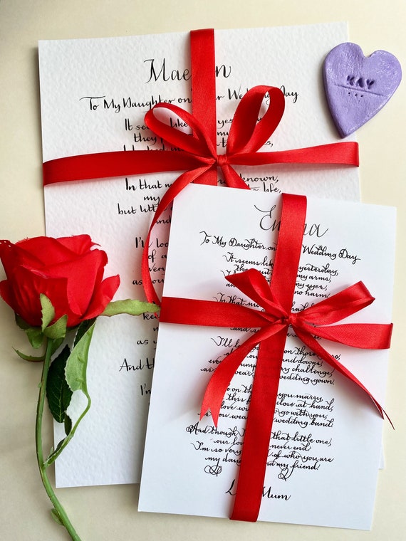 Wedding 2024 gift daughter