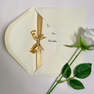 Meine Tochter Hochzeitstag Karte, Hochzeitsgeschenk meiner Tochter von Papa, Karte für unsere Tochter, Tochter Karte von Mama, Benutzerdefinierte Tochter Geschenk,