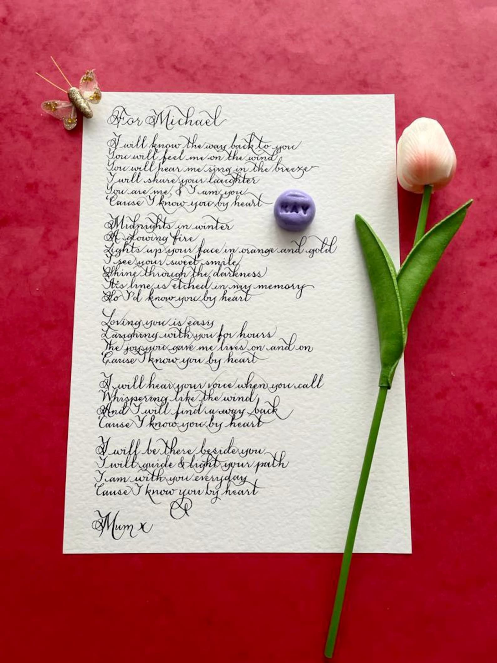 Funeral Poem Death Funeral Death is Nothing at All Feel No | Etsy UK