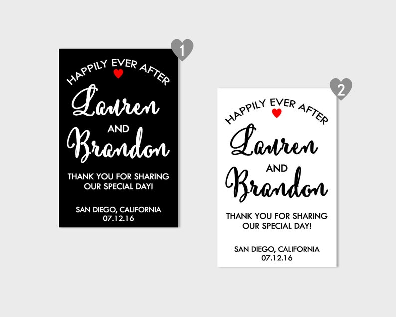 Custom Party Favor Mini Wine Labels Wedding Engagement Etsy