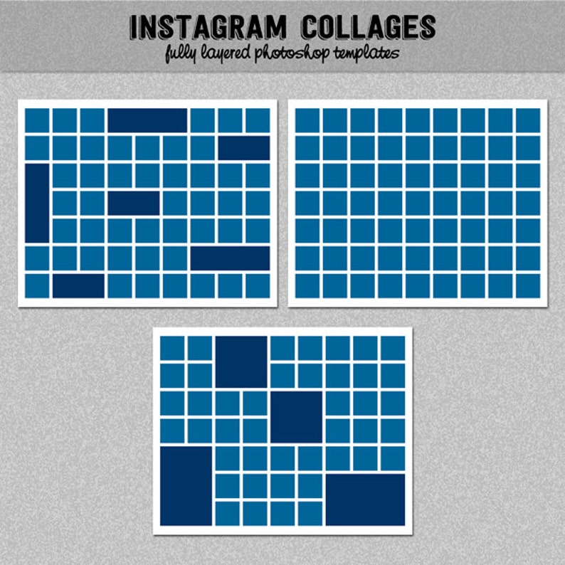 6 Instagram Collage Templates Photoshop Templates Photo Etsy 6 Instagram Collage Templates Photoshop Templates Photo Etsy