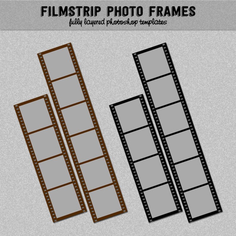 Foto Filmstreifen Vorlagen Instagram Collagen | Etsy