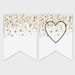 Happy Anniversary Printable Banner Gold Confetti Glitters Printable PDF ...