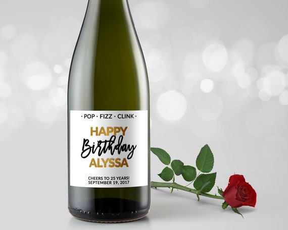 Joyeux Anniversaire Anniversaire Etiquettes De Bouteille De Etsy Joyeux Anniversaire Anniversaire Etiquettes De Bouteille De Etsy